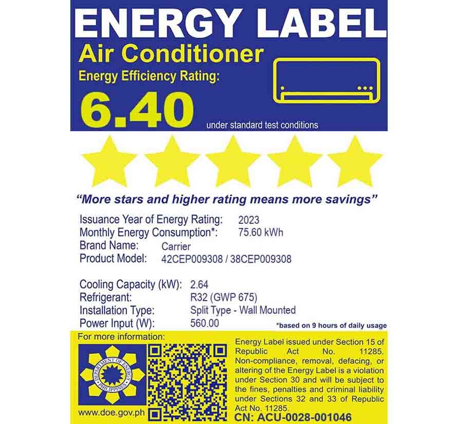 CARRIER AURA 53CEP009308 - angle-2