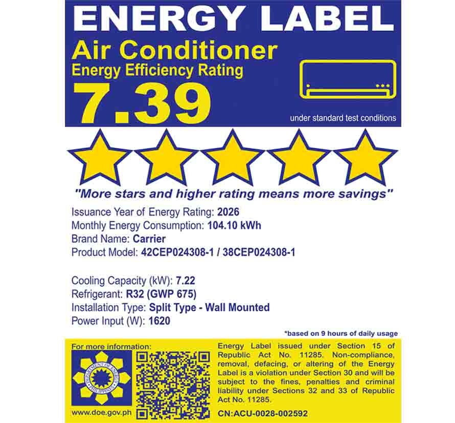 CARRIER AURA 53CEP024308 - angle-4