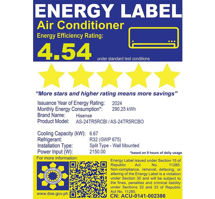 HISENSE AS24TRSRCB - angle-6