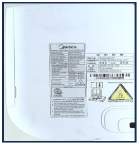 MIDEA MSCE-25CRFN8 - angle-4